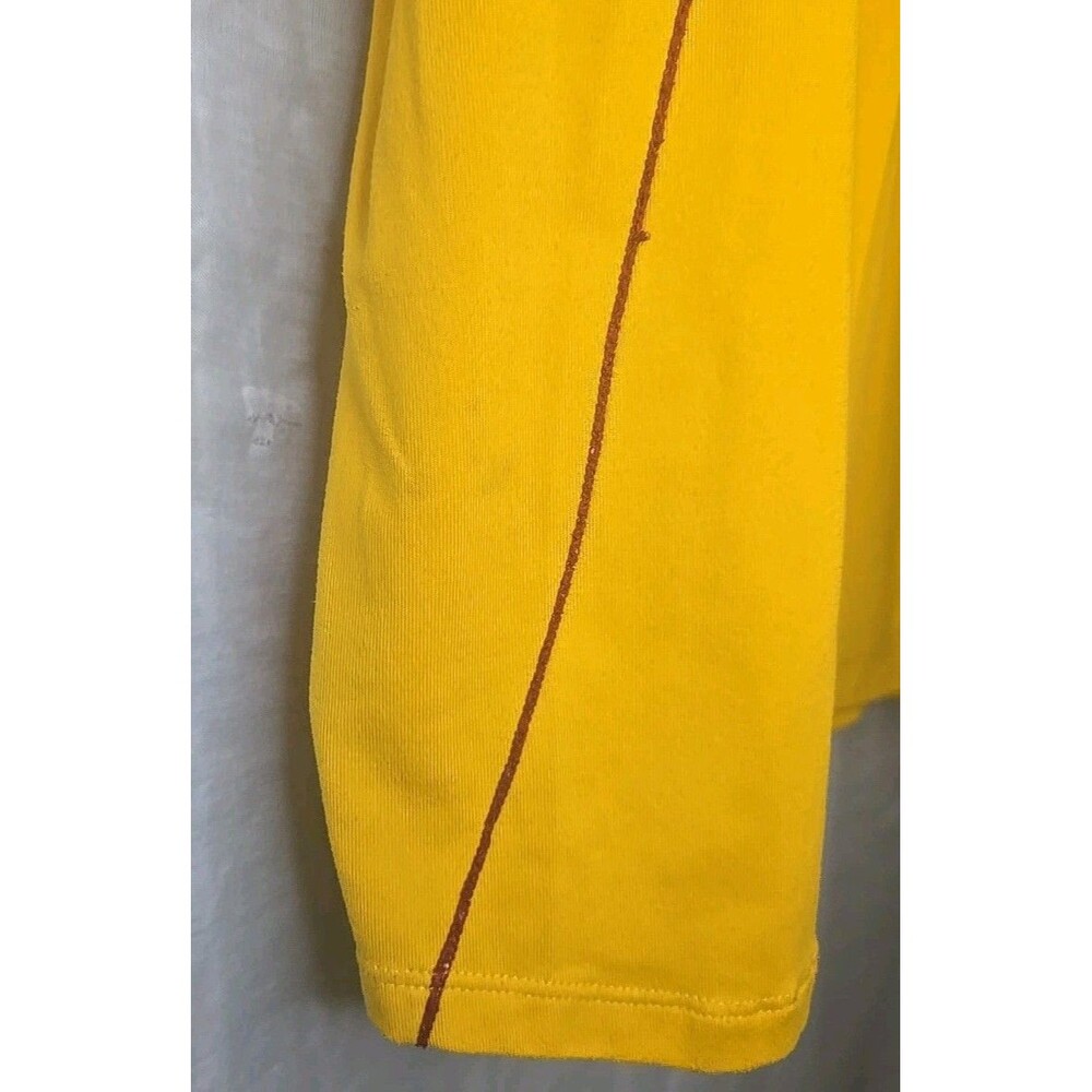 Iowa State Cyclones Nike Long Sleeve Shirt, Made In USA, Sz Large, Yellow/Red - Picture 5 of 9